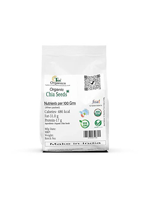 Organic Raw Unroasted Chia Seed 1Kg - Image 2